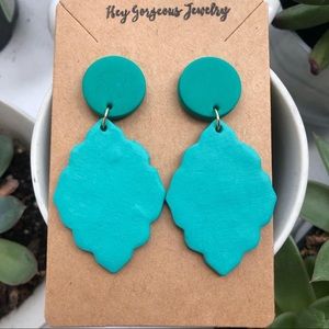 Polymer clay earrings